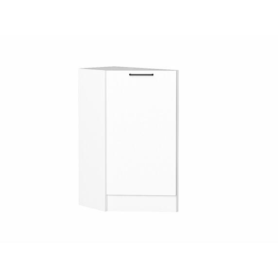 Шкаф нижний торцевой Флэт White In 2S/Белый 816*296*552