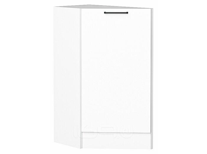 Шкаф нижний торцевой Флэт White In 2S/Белый 816*296*552