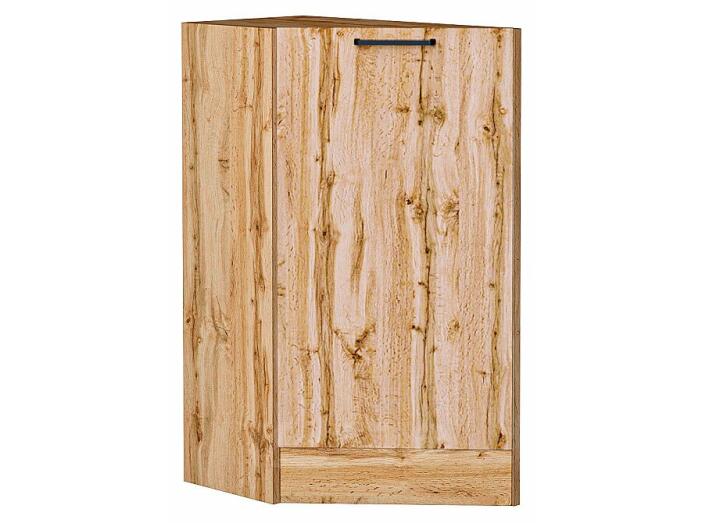 Шкаф нижний торцевой Флэт Wotan Oak 2S/Дуб Вотан 816*296*552