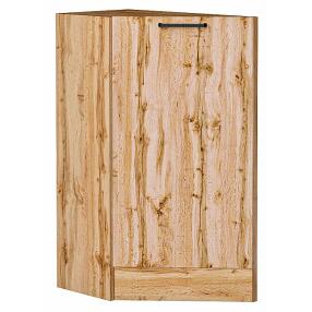 Шкаф нижний торцевой Флэт Wotan Oak 2S/Дуб Вотан 816*296*552