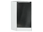 Шкаф нижний торцевой Фьюжн Anthracite Белый 816*296*554