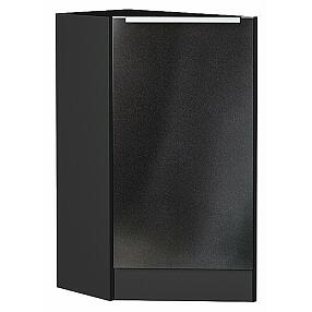 Шкаф нижний торцевой Фьюжн Anthracite Graphite 816*296*554