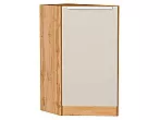 Шкаф нижний торцевой Фьюжн Cream Silk/Дуб Вотан 816*296*554
