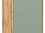 Шкаф нижний торцевой Фьюжн Silky Mint Дуб Вотан 816*296*554