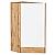 Шкаф нижний торцевой Фьюжн Silky White Дуб Вотан 816*296*554