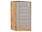 Шкаф нижний торцевой Лофт Cappuccino Veralinga Дуб Вотан 816*296*554
