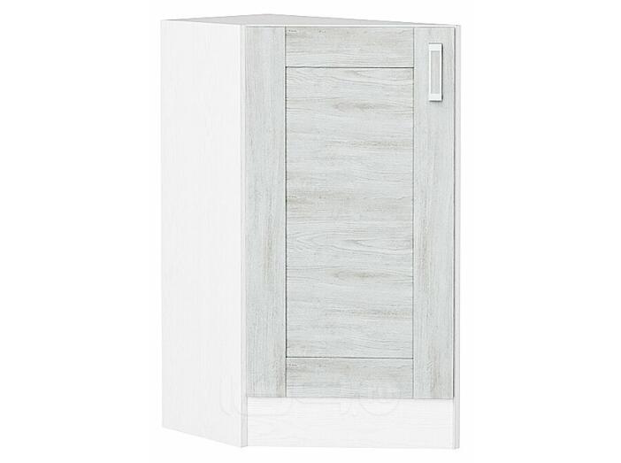 Шкаф нижний торцевой Лофт Nordic Oak/Белый 816*296*554