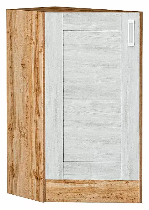 Шкаф нижний торцевой Лофт Nordic Oak/Дуб Вотан 816*296*554