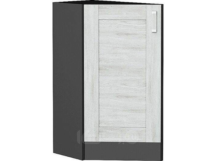 Шкаф нижний торцевой Лофт Nordic Oak/Graphite 816*296*554