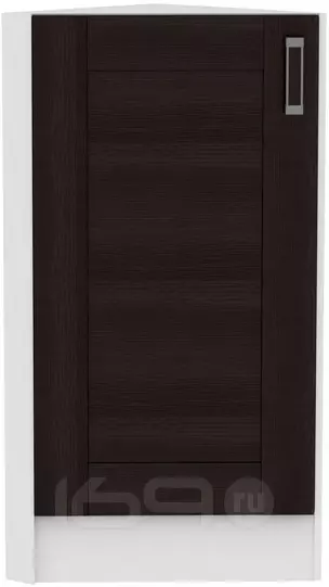 Шкаф нижний торцевой Лофт НТ 300 Wenge Veralinga-Белый