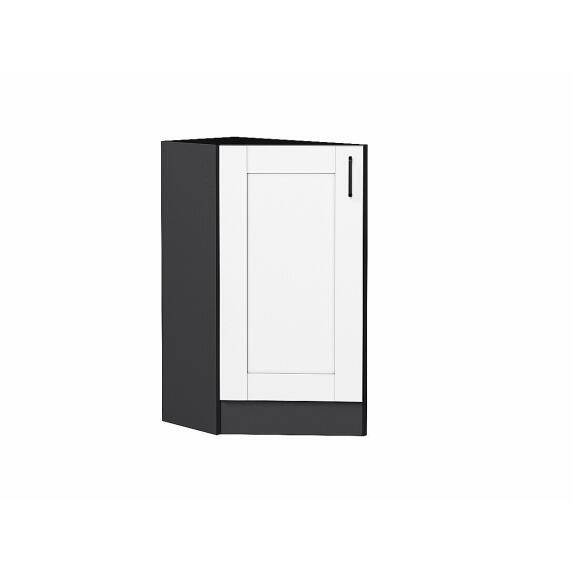 Шкаф нижний торцевой Лофт Super White Graphite 816*296*480