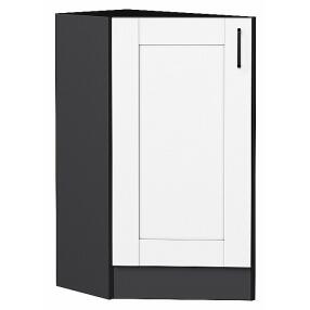 Шкаф нижний торцевой Лофт Super White Graphite 816*296*480