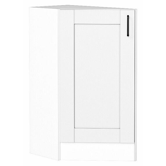 Шкаф нижний торцевой Лофт Super White Белый 816*296*554
