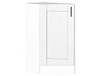 Шкаф нижний торцевой Лофт Super White Белый 816*296*554