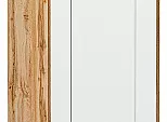 Шкаф нижний торцевой Лофт Super White Дуб Вотан 816*296*554