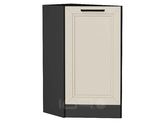Шкаф нижний торцевой Нео Cream Silk/Graphite 816*296*554