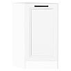 Шкаф нижний торцевой Нео White Silk/Белый 816*296*554