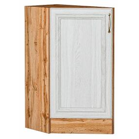 Шкаф нижний торцевой Шале White Dreamline Дуб Вотан 816*296*554