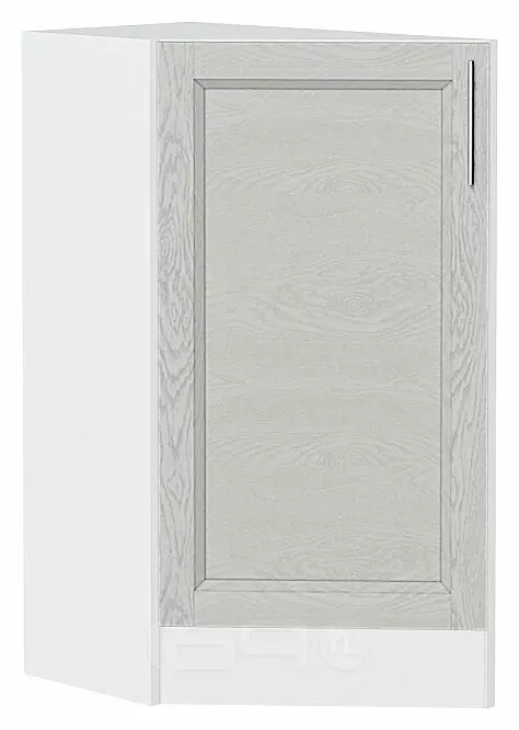 Шкаф нижний торцевой Сканди Cappuccino Softwood Белый 816*296*554