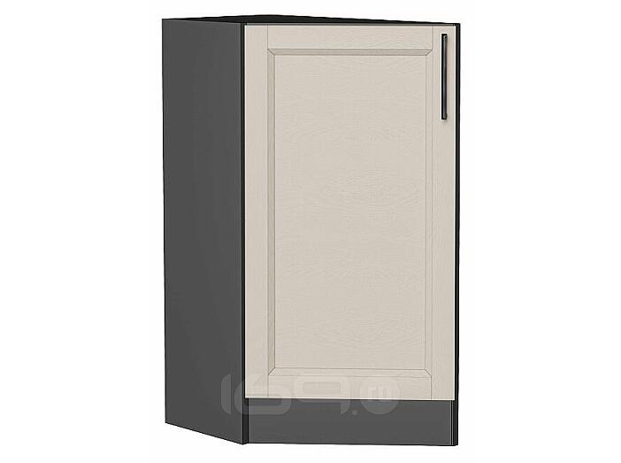 Шкаф нижний торцевой Сканди Cream Silkwood/Graphite 816*296*554