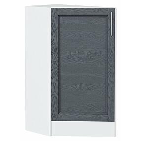 Шкаф нижний торцевой Сканди Graphite Softwood Белый 816*296*554