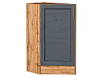 Шкаф нижний торцевой Сканди Graphite Softwood Дуб Вотан 816*296*554