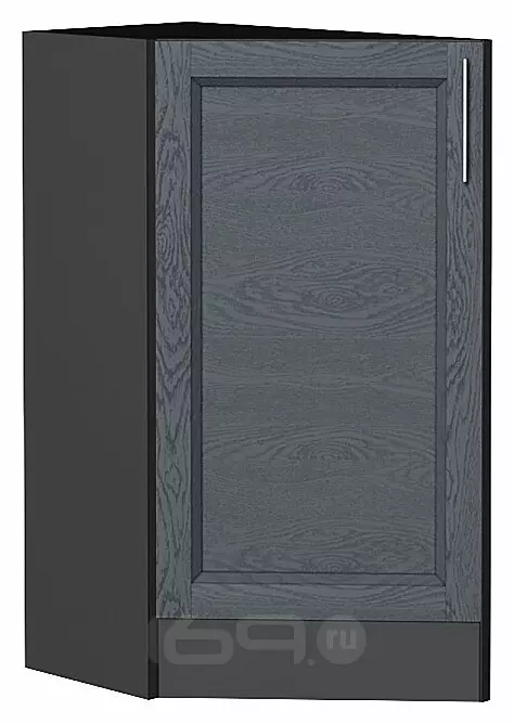 Шкаф нижний торцевой Сканди Graphite Softwood Graphite 816*296*554