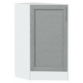 Шкаф нижний торцевой Сканди Grey Softwood Белый 816*296*554