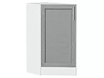 Шкаф нижний торцевой Сканди Grey Softwood Белый 816*296*554