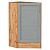 Шкаф нижний торцевой Сканди Grey Softwood Дуб Вотан 816*296*554