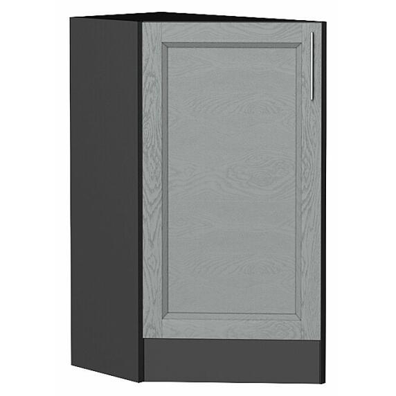 Шкаф нижний торцевой Сканди Grey Softwood Graphite 816*296*554