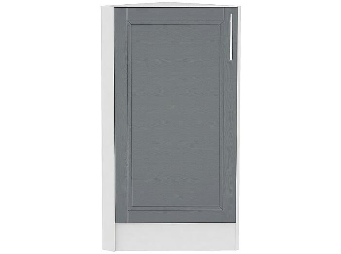 Шкаф нижний торцевой Сканди НТ 300 Graphite Softwood-Белый