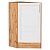 Шкаф нижний торцевой Сканди White Softwood Дуб Вотан 816*296*554