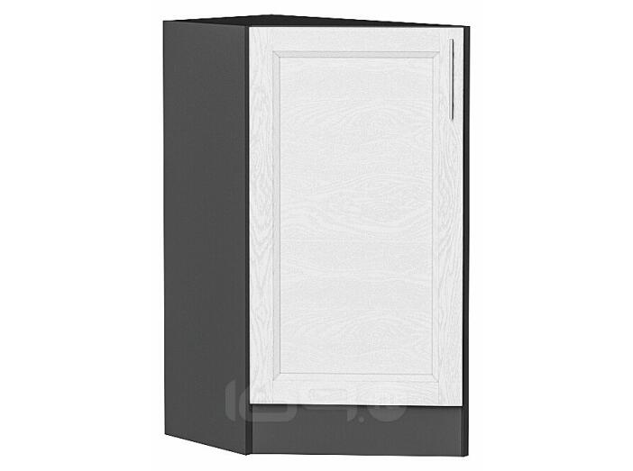 Шкаф нижний торцевой Сканди White Softwood Graphite