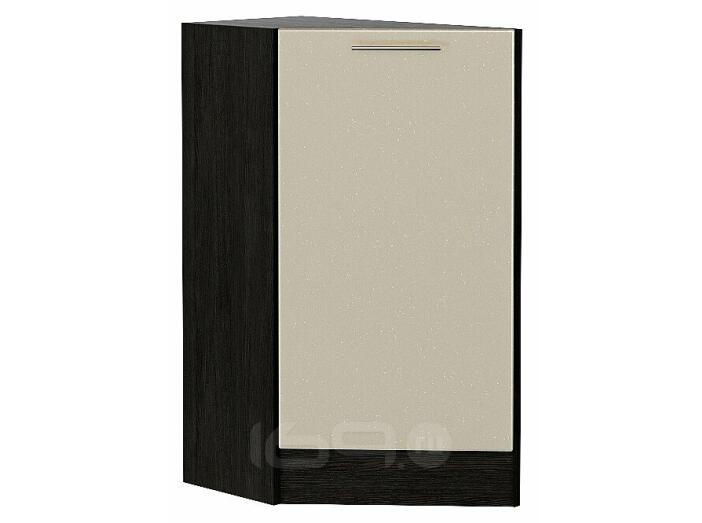 Шкаф нижний торцевой Валерия-М Бежевый металлик Graphite 816*296*552