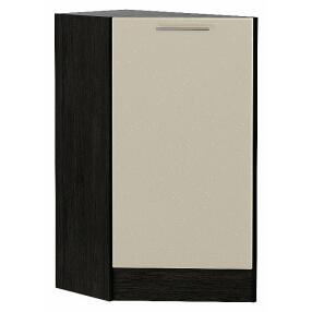 Шкаф нижний торцевой Валерия-М Бежевый металлик Graphite 816*296*552