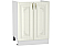 Шкаф нижний под мойку с 2-мя дверцами Виктория НМ 600 Белый сандал-Белый