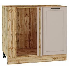 Шкаф нижний угловой Барселона Кашемир Дуб Вотан 816*890*484