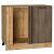 Шкаф нижний угловой Флэт Brown Casella Oak 2S/Дуб Вотан 816*890*478