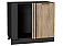 Шкаф нижний угловой Флэт Natural Casella Oak 2S/Graphite 816*890*478