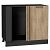 Шкаф нижний угловой Флэт Natural Casella Oak 2S/Graphite 816*890*478