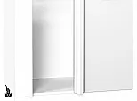 Шкаф нижний угловой Флэт White In 2S/Белый 816*890*478