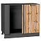 Шкаф нижний угловой Флэт Wotan Oak 2S/Graphite 816*890*478 Шкаф нижний угловой Флэт Wotan Oak 2S/Graphite 816*890*478
