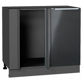 Шкаф нижний угловой Фьюжн Anthracite Graphite 816*890*480