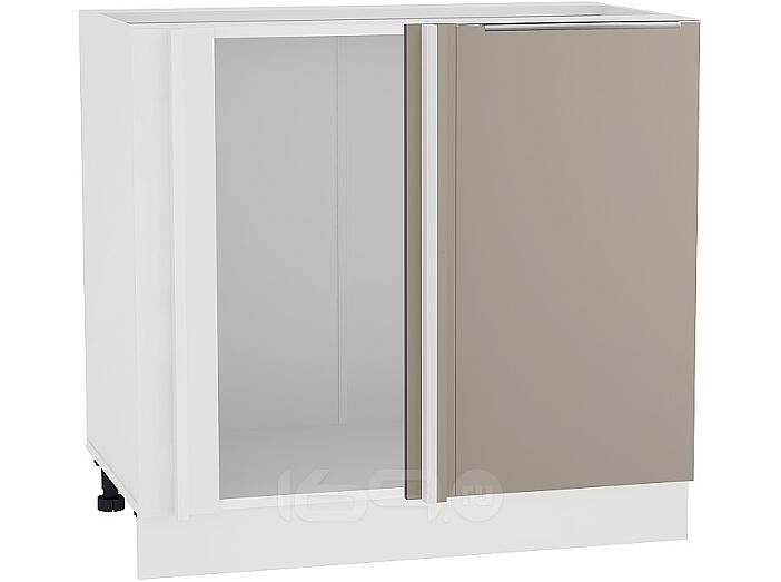 Шкаф нижний угловой Фьюжн НУ 990М Cappuccino-Белый Шкаф нижний угловой Фьюжн НУ 990М Cappuccino-Белый