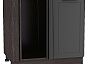 Шкаф нижний угловой Глетчер Маренго Силк Graphite 816*890*478