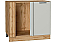 Шкаф нижний угловой Лайт Special Grey/Дуб Вотан 816*890*478