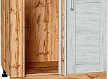 Шкаф нижний угловой Лофт Nordic Oak/Дуб Вотан 816*890*480