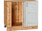 Шкаф нижний угловой Лофт Nordic Oak/Дуб Вотан 816*890*480