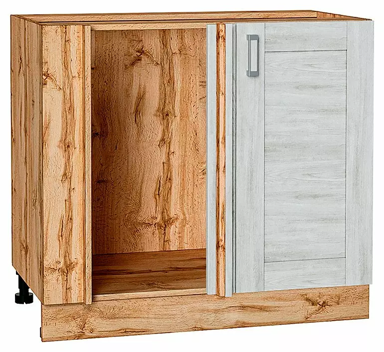 Шкаф нижний угловой Лофт Nordic Oak/Дуб Вотан 816*890*480